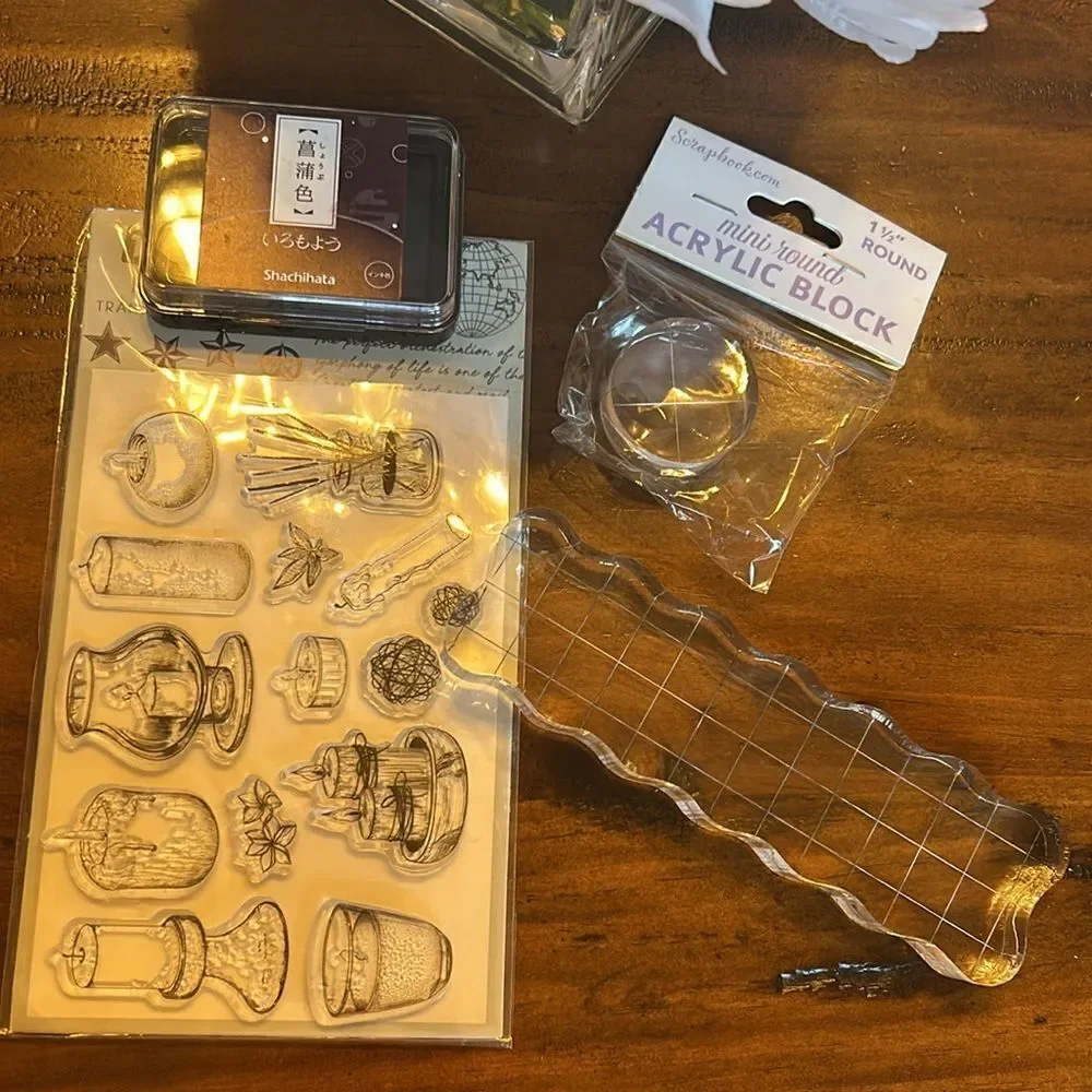 Moodtape TS 2 Clear Stamps Sets - 11 x 16cm - CANDLES figure